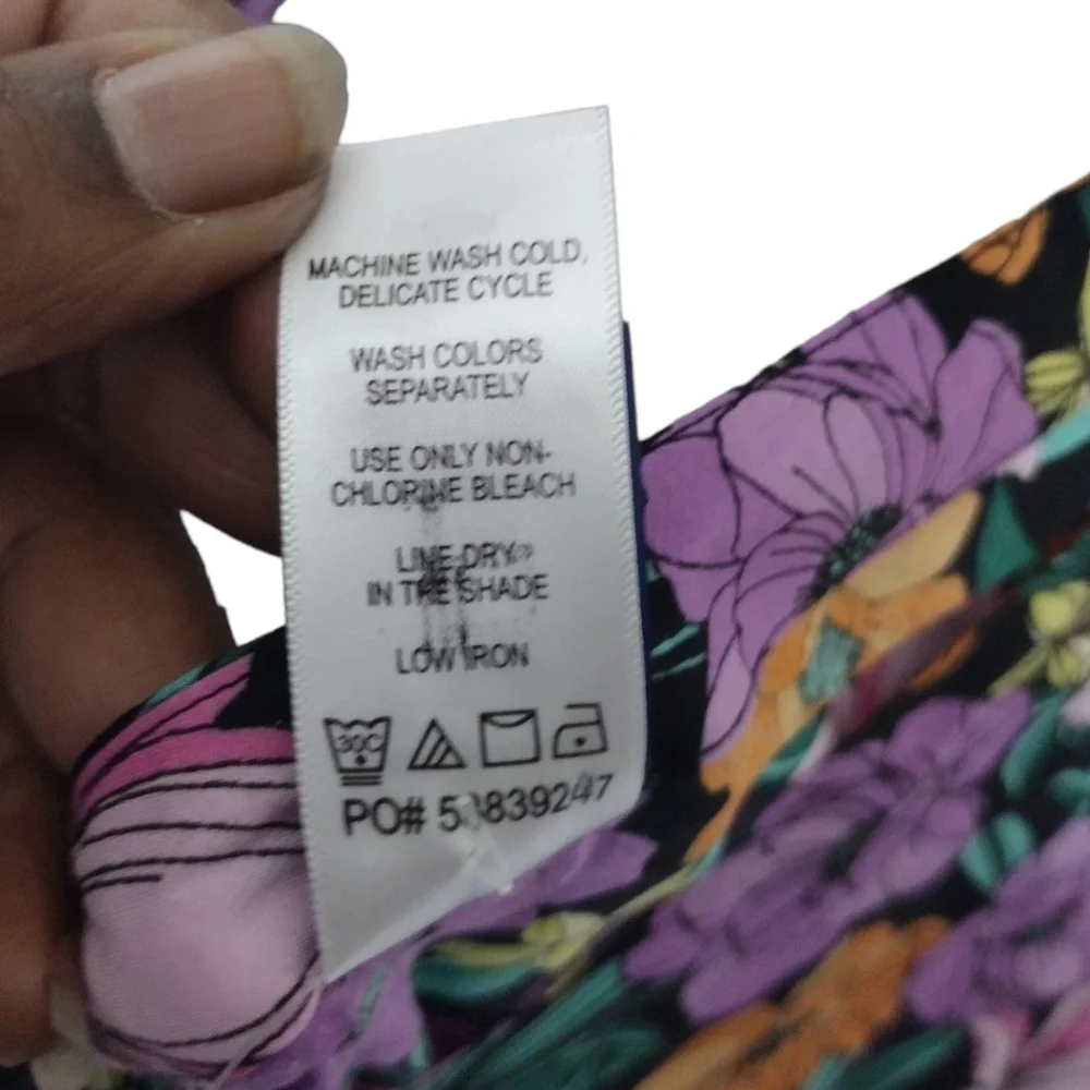 Swimsuits For All Stephanie V-Neck Cover Up Maxi Dress In Floral Garden
